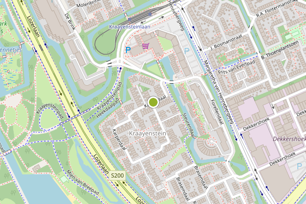 Ambulance-melding op Karperdaal, Den Haag op 28 juni, kaart-overzicht