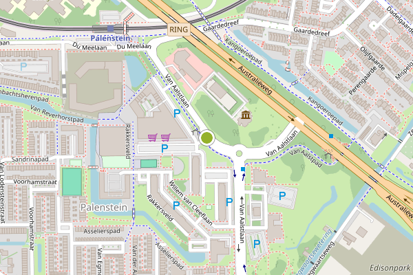 Ambulance-melding op Johanna van Cuilenburgstraat, Zoetermeer op 27 juni, kaart-overzicht