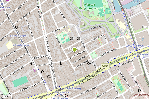 Ambulance-melding op Xaverystraat, Den Haag op 28 juni, kaart-overzicht