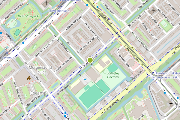 Ambulance-melding op Steenwijklaan, Den Haag op 28 juni, kaart-overzicht