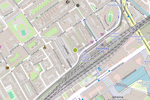 Ambulance-melding op Jan Blankenstraat, Den Haag op 28 juni, kaart-overzicht