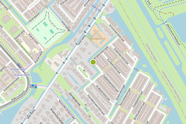 Ambulance-melding op Bergeendsingel, Den Haag op 29 juni, kaart-overzicht