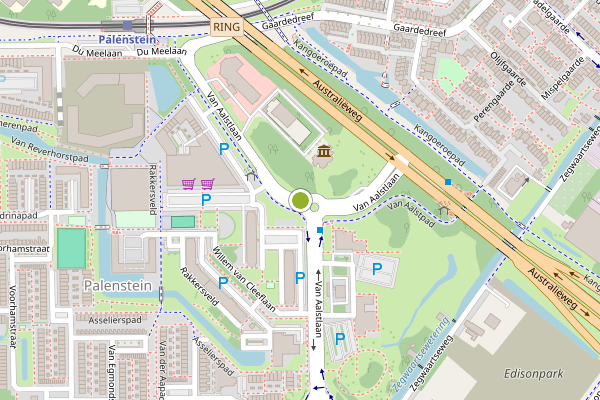 Ambulance-melding op Van Aalstlaan, Zoetermeer op 29 juni, kaart-overzicht