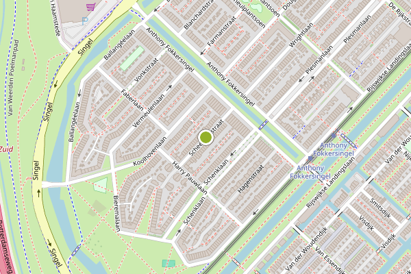 Ambulance-melding op Scheepensstraat, Den Haag op 29 juni, kaart-overzicht