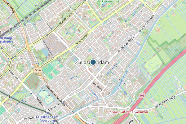 Politie-melding op Leidschendam op 29 juni, kaart-overzicht