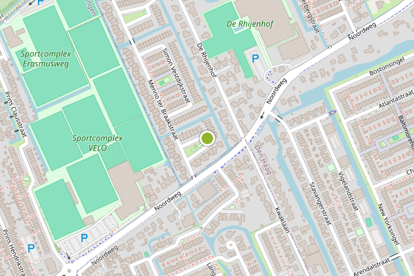 Ambulance-melding op J.J. Slauerhoffplantsoen, Den Haag op 29 juni, kaart-overzicht