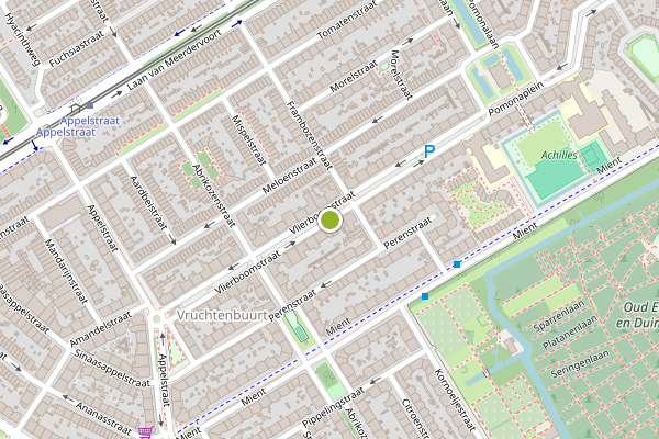 Ambulance-melding op Vlierboomstraat, Den Haag op 29 juni, kaart-overzicht