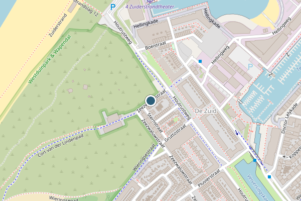 Politie-melding op Zeezwaluwstraat, Den Haag op 7 mei, kaart-overzicht