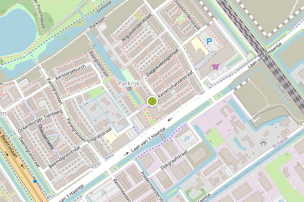 Ambulance-melding op Keizersmantelstraat, Rijswijk op 30 juni, kaart-overzicht