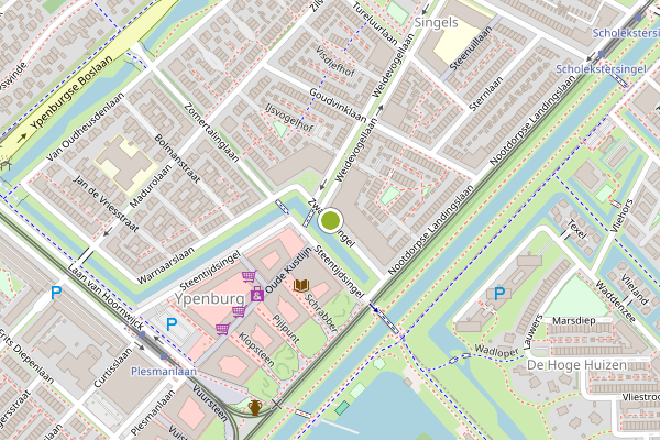 Ambulance-melding op Zwaluwsingel, Den Haag op 30 juni, kaart-overzicht