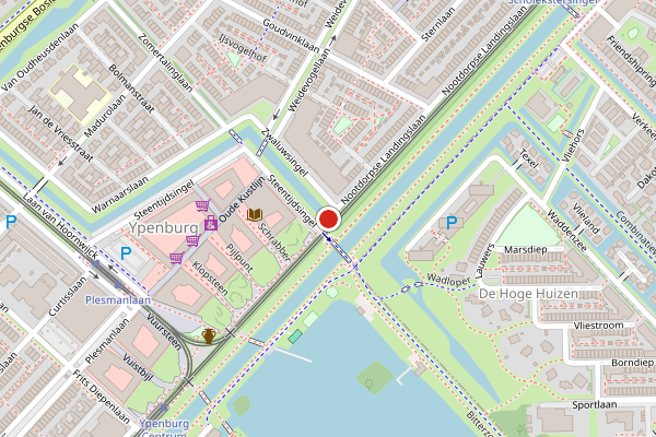 Brandweer-melding op Nootdorpse Landingslaan, Den Haag op 30 juni, kaart-overzicht