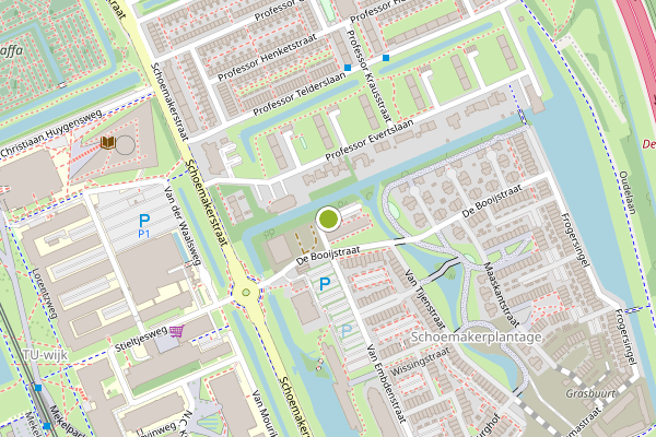 Ambulance-melding op Jakoba Mulderplaats, Delft op 30 juni, kaart-overzicht