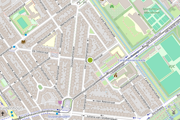 Ambulance-melding op De Sillestraat, Den Haag op 2 juli, kaart-overzicht