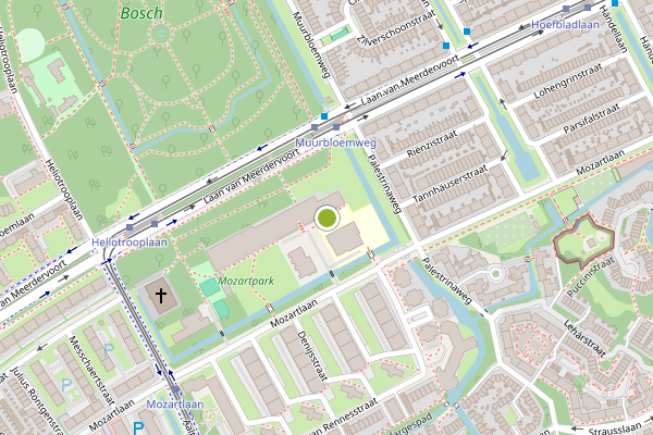 Ambulance-melding op Robert Stolzplantsoen, Den Haag op 2 juli, kaart-overzicht
