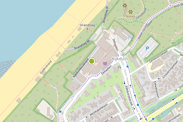 Ambulance-melding op Deltapromenade, Den Haag op 2 juli, kaart-overzicht