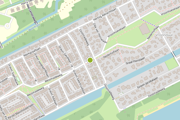 Ambulance-melding op Nederhoflaan, Den Haag op 2 juli, kaart-overzicht