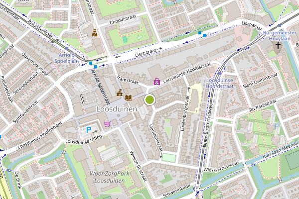 Ambulance-melding op Viandenstraat, Den Haag op 7 mei, kaart-overzicht