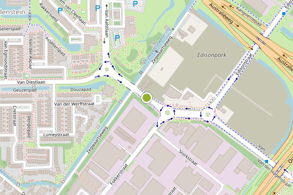 Ambulance-melding op Van der Hagenstraat, Zoetermeer op 2 juli, kaart-overzicht