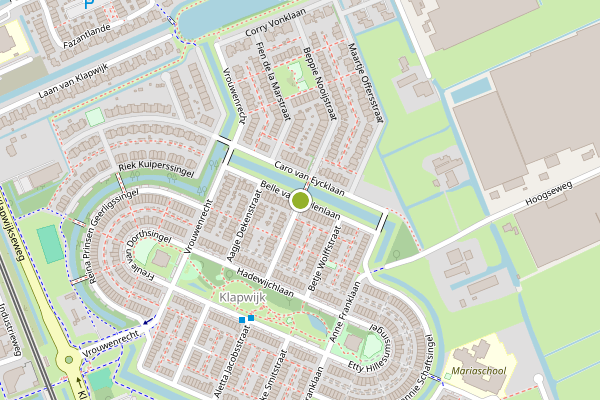 Ambulance-melding op Belle van Zuylenlaan, Pijnacker op 2 juli, kaart-overzicht