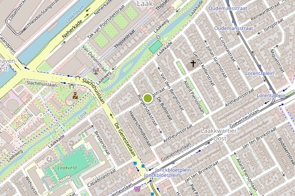 Ambulance-melding op Isingstraat, Den Haag op 3 juli, kaart-overzicht