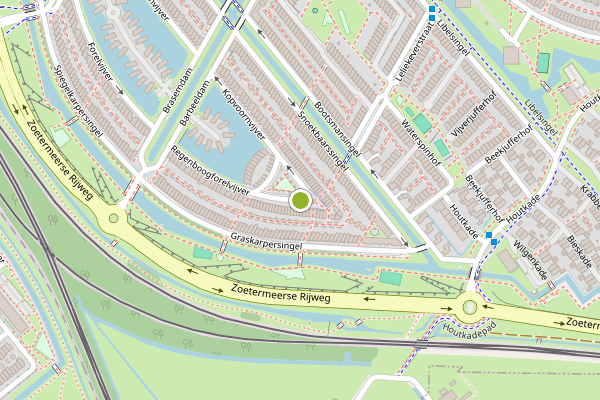 Ambulance-melding op Goudvisplein, Den Haag op 3 juli, kaart-overzicht