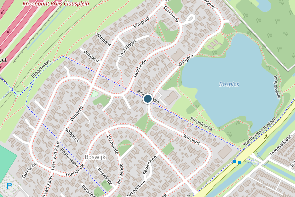 Politie-melding op Ringelwikke, Den Haag op 3 juli, kaart-overzicht