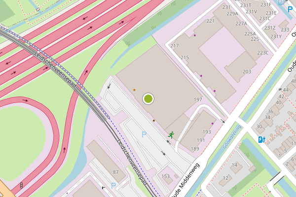 Ambulance-melding op Oude Middenweg, Den Haag op 3 juli, kaart-overzicht