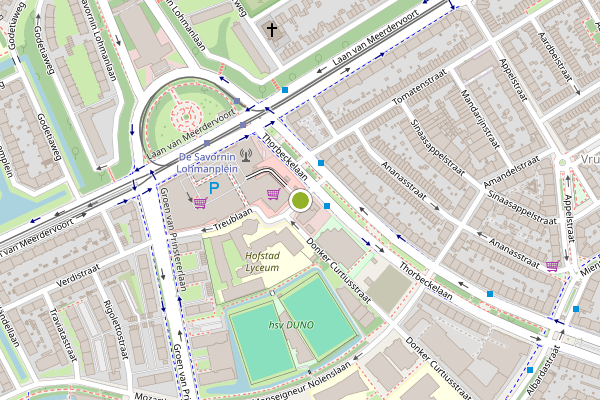Ambulance-melding op Colijnplein, Den Haag op 4 juli, kaart-overzicht