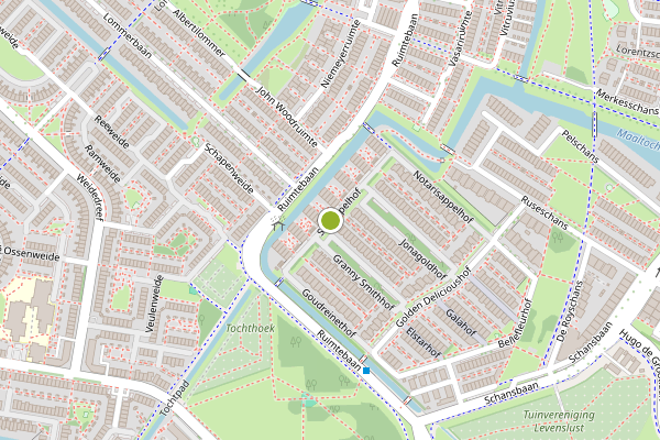 Ambulance-melding op Sterappelhof, Zoetermeer op 4 juli, kaart-overzicht