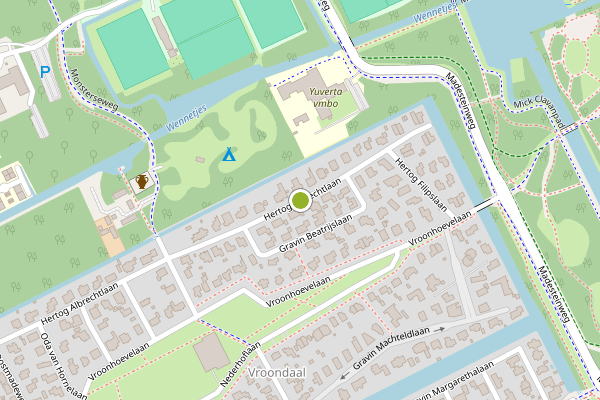 Ambulance-melding op Hertog Albrechtlaan, Den Haag op 5 juli, kaart-overzicht