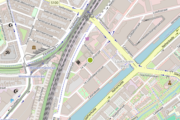 Ambulance-melding op 1e Van der Kunstraat, Den Haag op 5 juli, kaart-overzicht