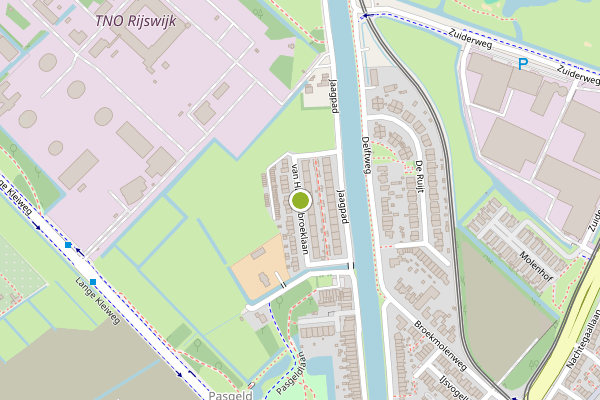 Ambulance-melding op van Hardenbroeklaan, Rijswijk op 5 juli, kaart-overzicht