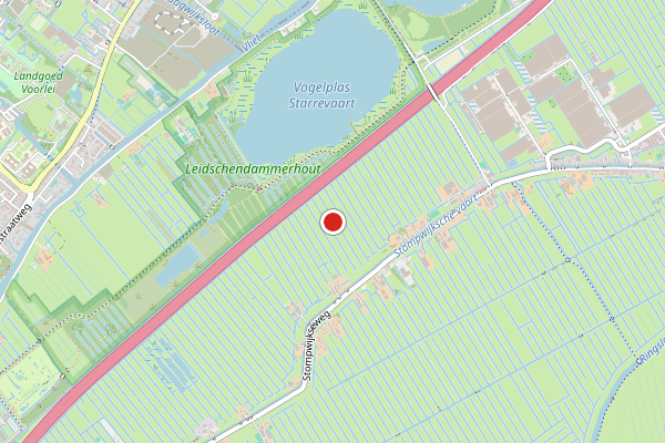 Brandweer-melding op Leidschendam op 5 juli, kaart-overzicht
