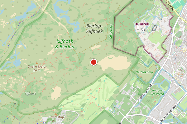 Brandweer-melding op Wassenaar op 5 juli, kaart-overzicht