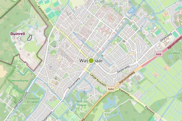 Ambulance-melding op Wassenaar op 5 juli, kaart-overzicht