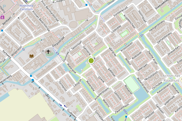 Ambulance-melding op Zegge, Nootdorp op 4 juli, kaart-overzicht