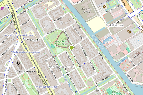 Ambulance-melding op Schoeplaan, Den Haag op 5 juli, kaart-overzicht