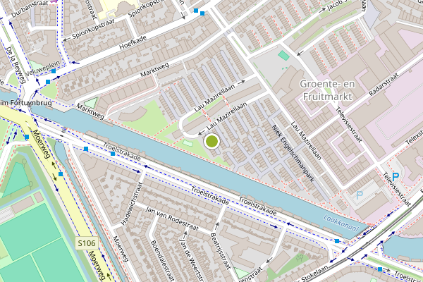 Ambulance-melding op Lau Mazirellaan, Den Haag op 6 juli, kaart-overzicht