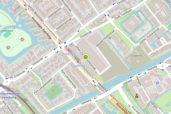 Ambulance-melding op Johan David Zocherstraat, Voorburg op 6 juli, kaart-overzicht