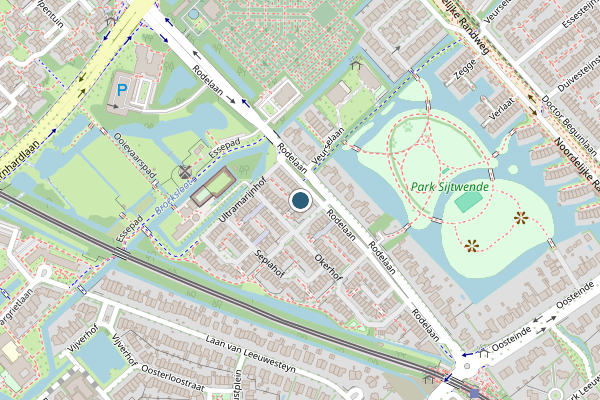 Kaart Voorburg