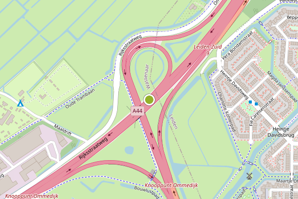 Ambulance-melding op Wassenaar op 7 juli, kaart-overzicht