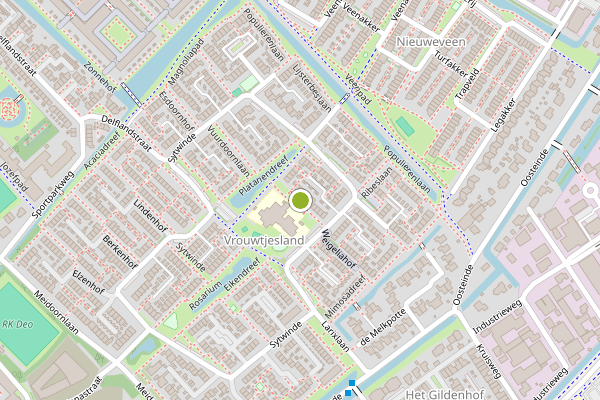 Ambulance-melding op Sleedoornlaan, Nootdorp op 7 juli, kaart-overzicht