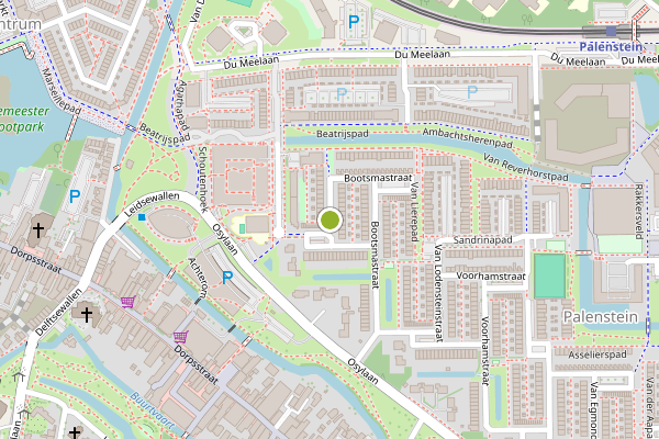 Ambulance-melding op Van Wijngaardenstraat, Zoetermeer op 8 juli, kaart-overzicht