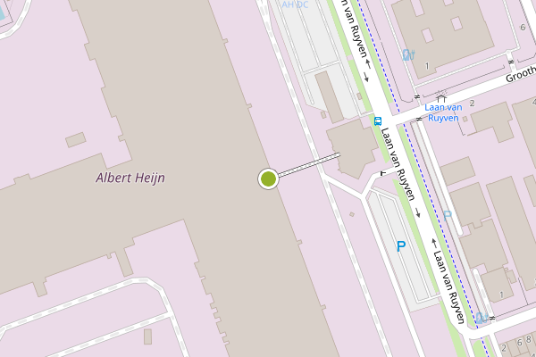 Ambulance-melding op Laan van Ruyven, Delfgauw op 8 juli, kaart-overzicht