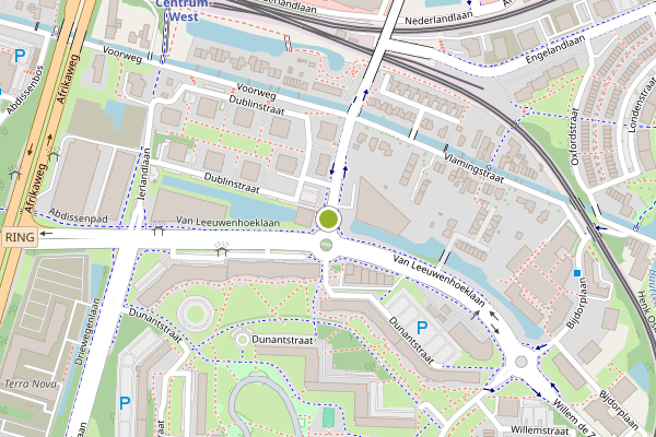 Ambulance-melding op J.L. van Rijweg, Zoetermeer op 8 juli, kaart-overzicht