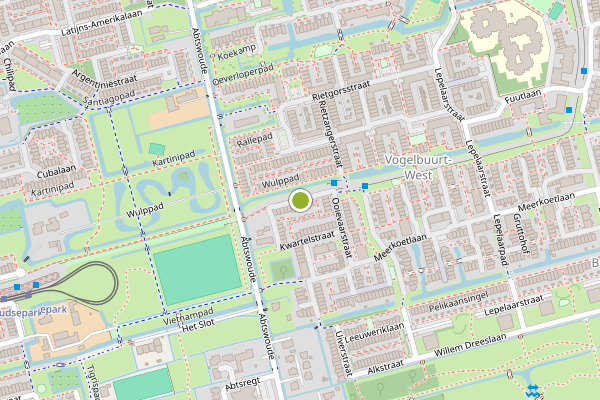 Ambulance-melding op Graspieperstraat, Delft op 8 juli, kaart-overzicht