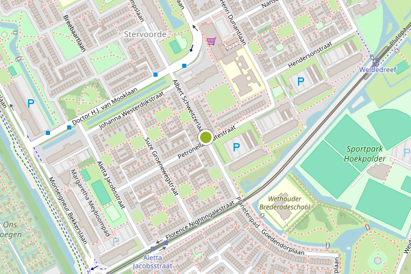 Ambulance-melding op Albert Schweitzerlaan, Rijswijk op 9 juli, kaart-overzicht