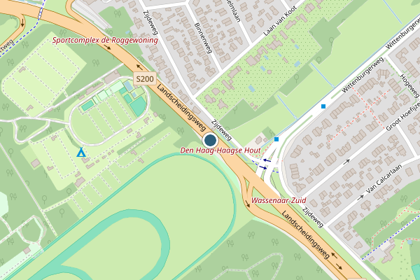 Politie-melding op Wassenaar op 9 juli, kaart-overzicht