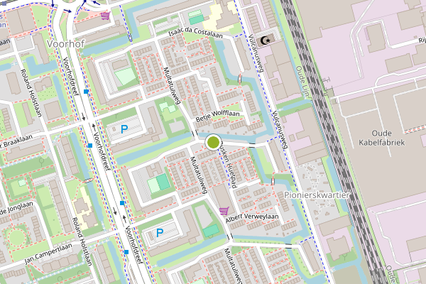 Ambulance-melding op Nicolaas Beetslaan, Delft op 8 juli, kaart-overzicht