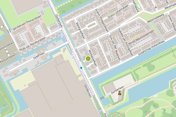 Ambulance-melding op Markgraaflaan, Den Haag op 9 juli, kaart-overzicht